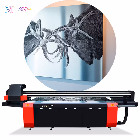 Mt Mtutech Digital Grande Formato Vidro Madeira Cerâmica Acrílico UV LED Impressora plana Preço 2513 3220