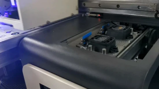 2 XP600 Dx8 dirige a impressora UV Dtf do leito digital do tamanho A3