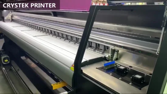 Máquina de impressão digital flex, 3.2m, programa hoson, trilho thk, dual dx5/i3200, banner, adesivo de vinil, lona, ​​impressora solvente ecológica